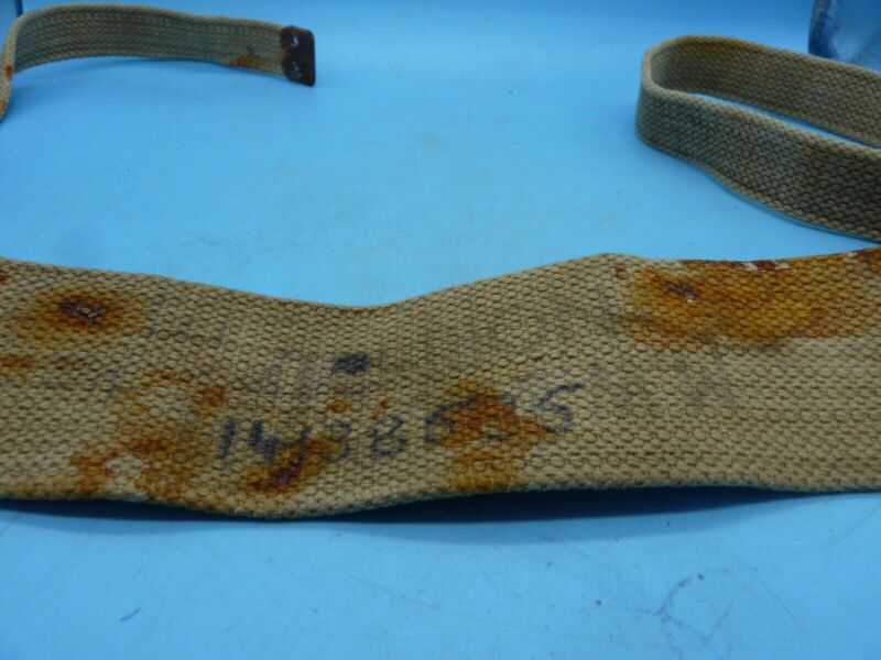 Original WW2 British Army Shoulder Strap - 37 Pattern Webbing - The Militaria Shop