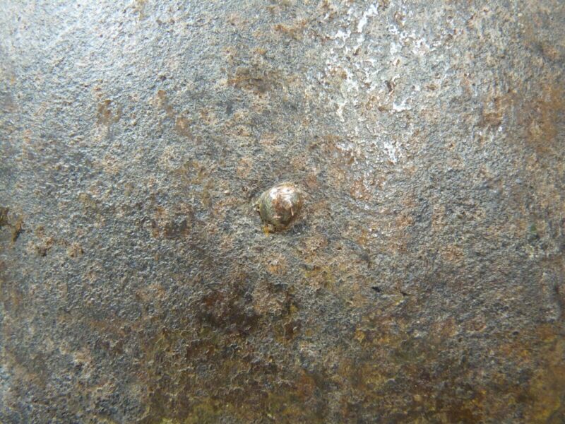 Original Mk3 Canadian / British Army WW2 Turtle Helmet High Rivet - The Militaria Shop