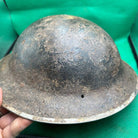 British Army Mk2 Brodie Helmet - Original WW2 - South African Manufactured - The Militaria Shop