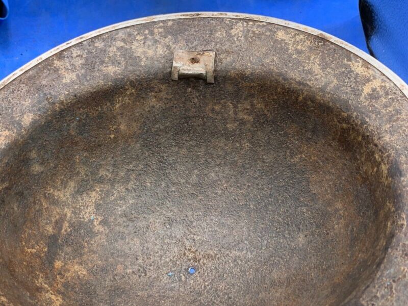 Original WW2 British Army South African Made Combat Helmet Mk2 Brodie - The Militaria Shop