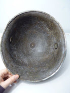 Mk3 Canadian / British Army Original WW2 Turtle Helmet High Rivet - The Militaria Shop