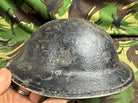 British Army Mk2 Brodie Helmet - Original WW2 - South African Manufactured - The Militaria Shop