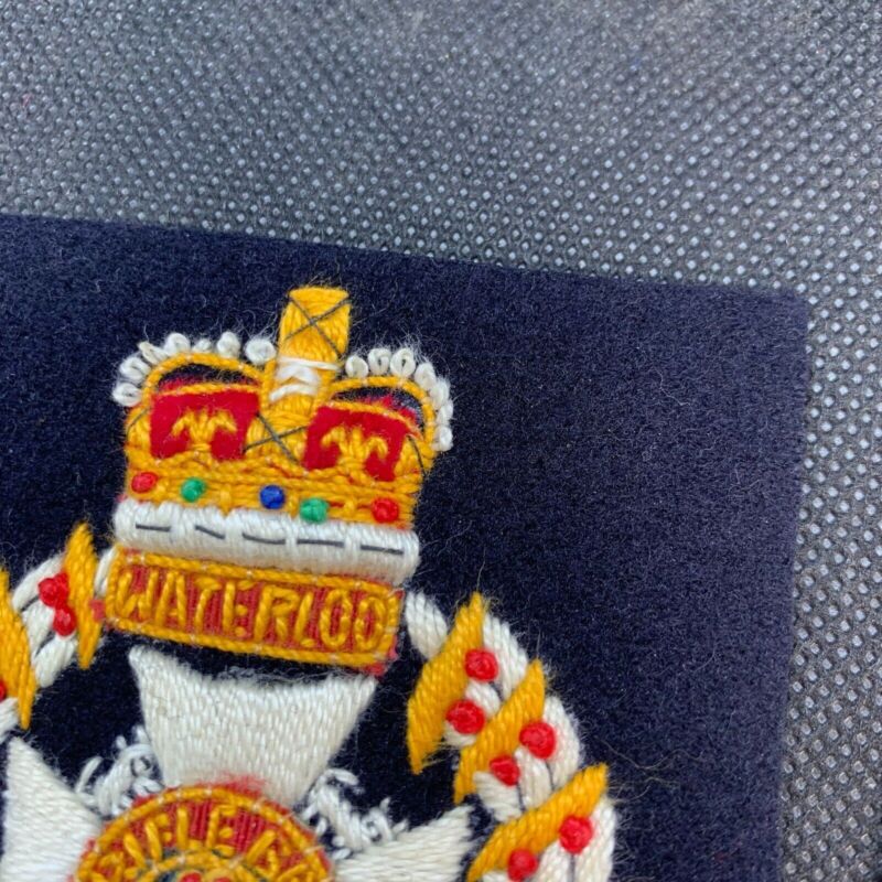 British Army The Rifle Brigade Regiment Embroidered Blazer Badge - The Militaria Shop