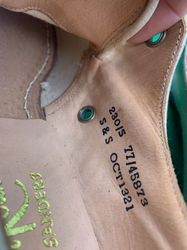 Original WW2 British Army Women's White Summer Shoes - ATS WAAF - Size 230s - The Militaria Shop