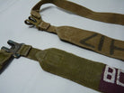 Original WW2 Pattern British Army L Straps Pair - 37 Pattern Webbing Haversack - The Militaria Shop