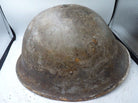 Mk3 Canadian / British Army Original WW2 Turtle Helmet High Rivet - The Militaria Shop