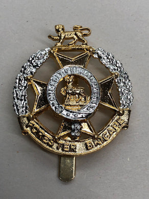 Genuine British Army Cap Badge - Forester Brigade - The Militaria Shop