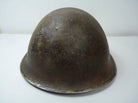 Original WW2 British / Canadian Army Mk3 High Rivet Turtle Army Combat Helmet - The Militaria Shop