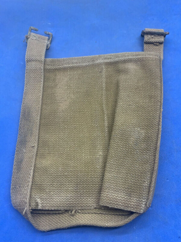 WW2 British Army / RAF 37 Pattern Webbing Water Bottle Carrier Harness Original - The Militaria Shop