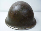 Original WW2 British / Canadian Army Mk3 High Rivet Turtle Army Combat Helmet - The Militaria Shop