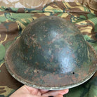 Original WW2 British Style South African Mk2 Army Combat Helmet - The Militaria Shop