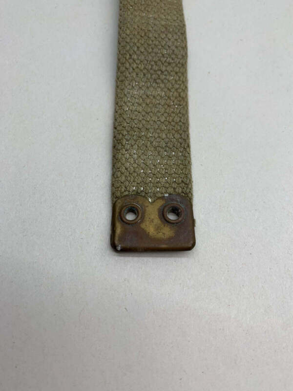 Original WW2 British Army 37 Pattern L Straps Pair - Wartime Dated - The Militaria Shop