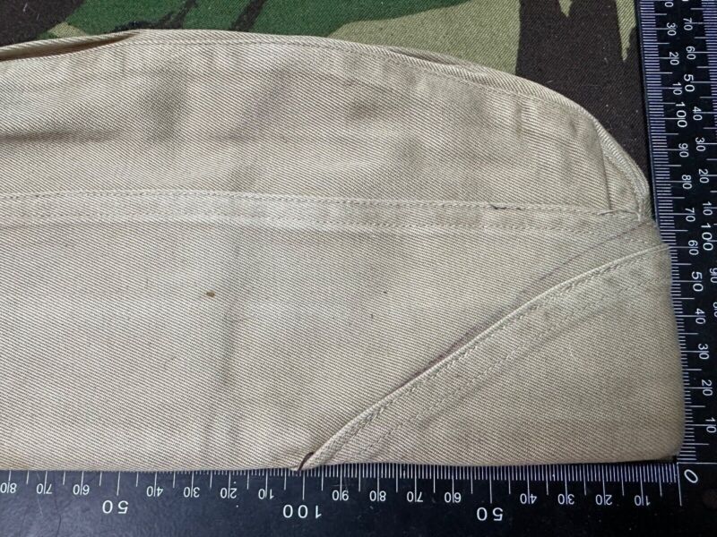Original WW2 US Army Garrison Side Cap Hat - Old Stock - Combat Servicable - The Militaria Shop