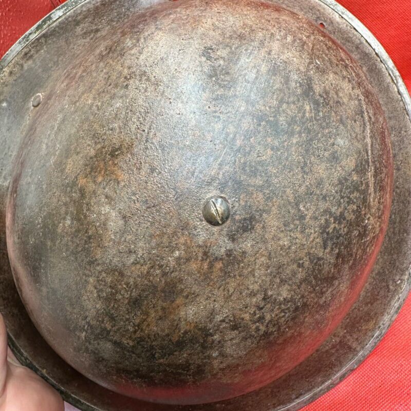 British Army Mk2 Brodie Helmet - Original WW2 - South African Manufactured - The Militaria Shop