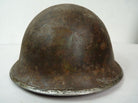 Original Mk3 Canadian / British Army WW2 Turtle Helmet High Rivet - The Militaria Shop