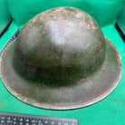 British Army Mk2 Brodie Helmet - Original WW2 - South African Manufactured - The Militaria Shop