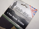 DPM Rank Slides / Epaulette Pair Genuine British Army - Lance Corporal NEW - The Militaria Shop