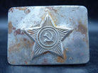 Original WW2 USSR Russian Soldiers Army Brass Belt Buckle - The Militaria Shop