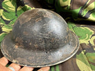 British Army Mk2 Brodie Helmet - Original WW2 - South African Manufactured - The Militaria Shop