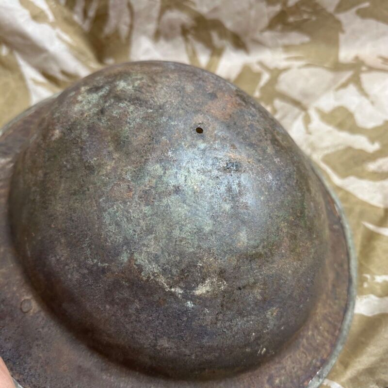 British Army Mk2 Brodie Helmet - Original WW2 - South African Manufactured - The Militaria Shop