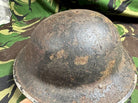British Army Mk2 Brodie Helmet - Original WW2 - South African Manufactured - The Militaria Shop