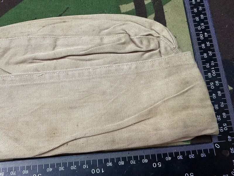 Original WW2 US Army Garrison Side Cap Hat - Old Stock - Combat Servicable - The Militaria Shop