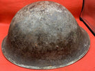 Mk3 Turtle Helmet - Original WW2 British / Canadian Army Combat Helmet - The Militaria Shop