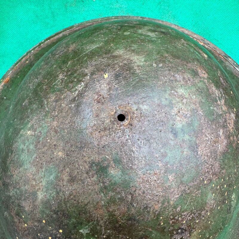 British Army Mk2 Brodie Helmet - Original WW2 - South African Manufactured - The Militaria Shop