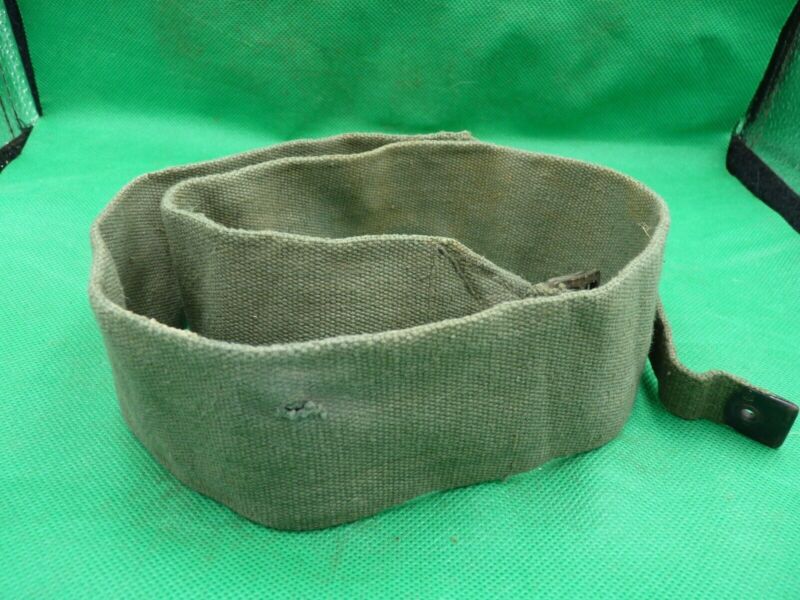 Original WW2 British Army 44 Pattern Equipment Strap - 1945 Dated - The Militaria Shop