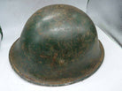 Original WW2 Mk3 Combat Helmet - British / Canadian D-Day Pattern - The Militaria Shop