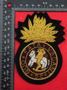 British Army Bullion Embroidered Blazer Badge - Royal Northumberland Fusiliers - The Militaria Shop