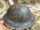 British Army Mk2 Brodie Helmet - Original WW2 - South African Manufactured - The Militaria Shop