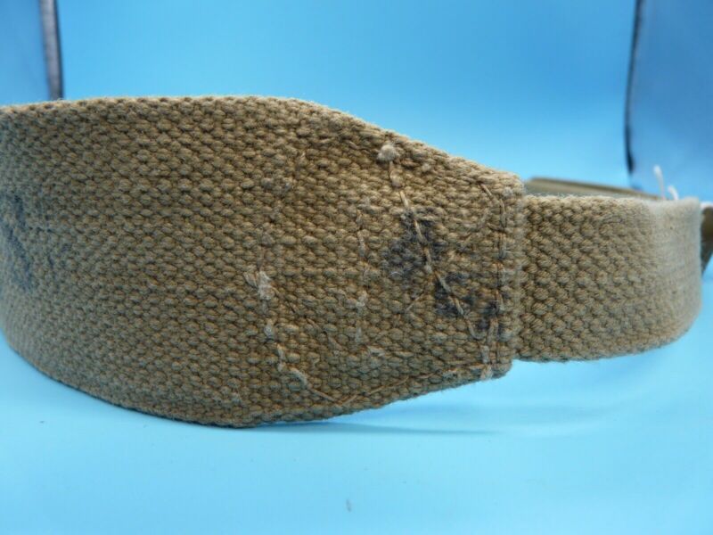 Original WW2 British Army 37 Pattern Shoulder / Cross Strap - Short B.H.G 1944 - The Militaria Shop