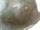 Original Mk3 Canadian / British Army WW2 Turtle Helmet High Rivet - The Militaria Shop