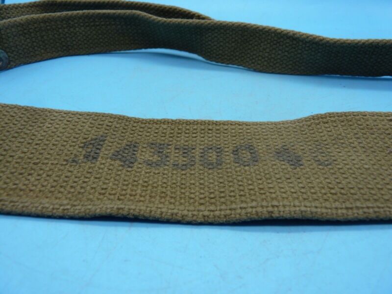 Original WW2 British Army Shoulder Strap - 37 Pattern Webbing - The Militaria Shop
