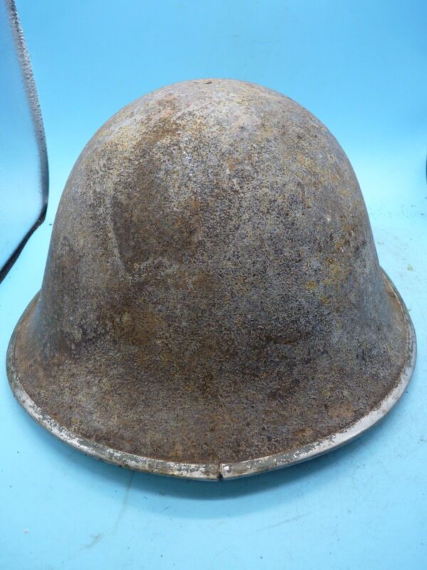 Original WW2 Onwards British Army Mk4 Turtle Helmet - The Militaria Shop