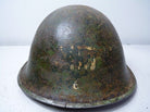 Mk3 Canadian / British Army Original WW2 Turtle Helmet High Rivet - The Militaria Shop