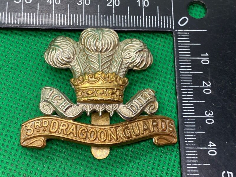 British Army WW1 / WW2 3rd Dragoon Guards Cap Badge - The Militaria Shop