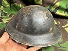 British Army Mk2 Brodie Helmet - Original WW2 - South African Manufactured - The Militaria Shop