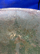 WW2 Canadian Army Mk3 Turtle Helmet - Original WW2 Helmet Shell - High Rivet - The Militaria Shop