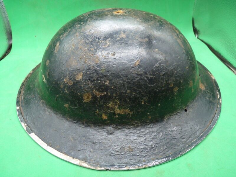 Original WW2 South African Army Mk2 Brodie Helmet - British Style Combat Helmet - The Militaria Shop