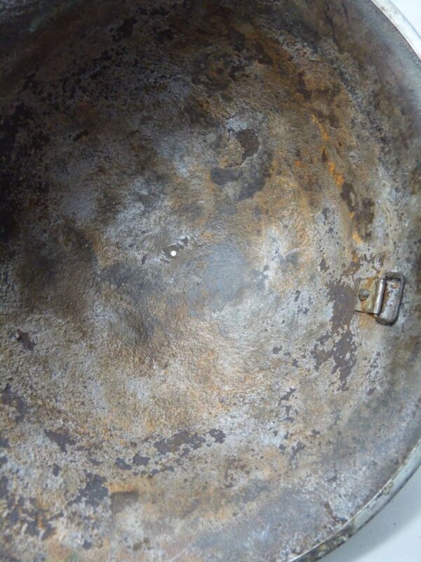 Mk3 Canadian / British Army Original WW2 Turtle Helmet High Rivet - The Militaria Shop
