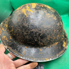British Army Mk2 Brodie Helmet - Original WW2 - South African Manufactured - The Militaria Shop