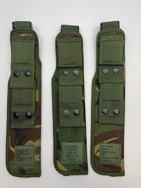 Genuine British Army Woodland DPM IRR PLCE Frog Scabbard - The Militaria Shop