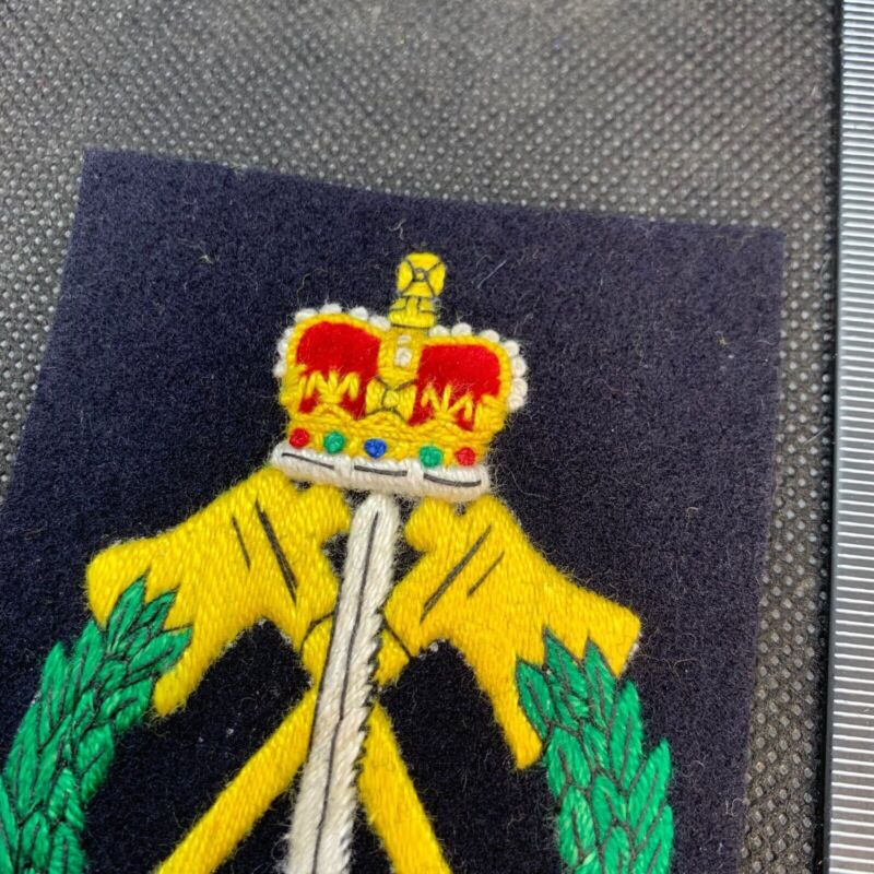 British Army Royal Pioneers Regiment Embroidered Blazer Badge - The Militaria Shop