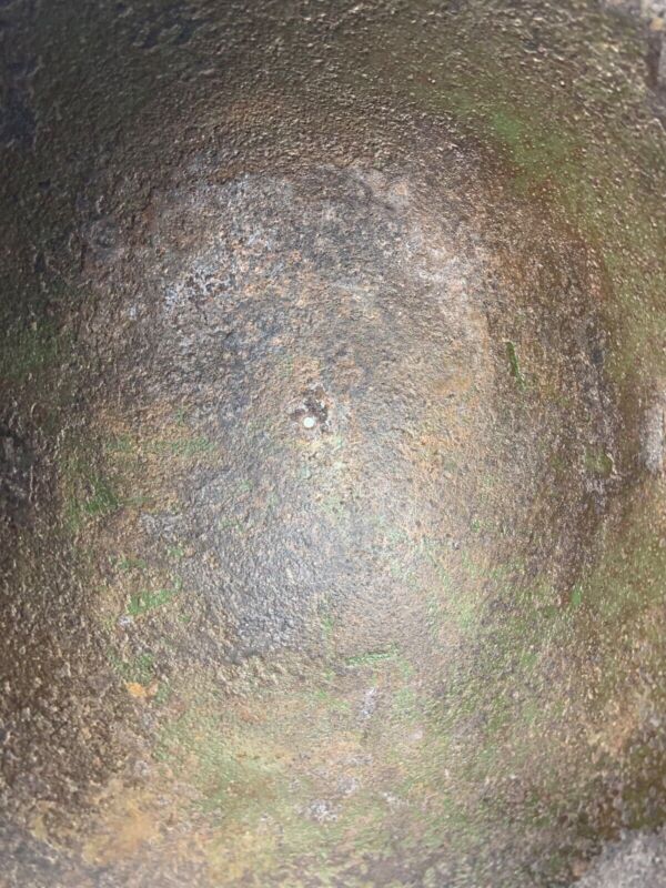 Mk3 Canadian / British Army Original WW2 Turtle Helmet High Rivet - The Militaria Shop