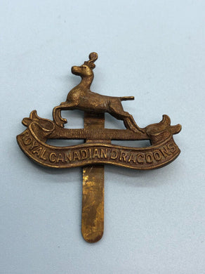 Genuine Canadian Army Royal Canadian Dragoons Cap Badge - The Militaria Shop