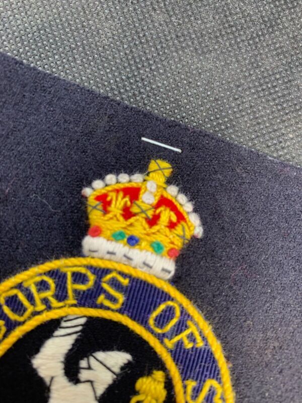 British Army Royal Corps of Signals Regiment Embroidered Blazer Badge - The Militaria Shop