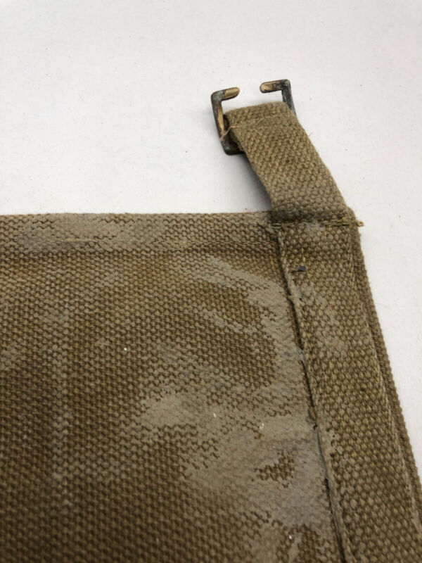 WW2 British Army 37 Pattern Webbing Water Bottle Carrier Harness - 1943 Dated - The Militaria Shop