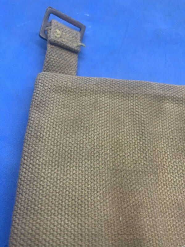 WW2 British Army / RAF 37 Pattern Webbing Water Bottle Carrier Harness 1945 Date - The Militaria Shop